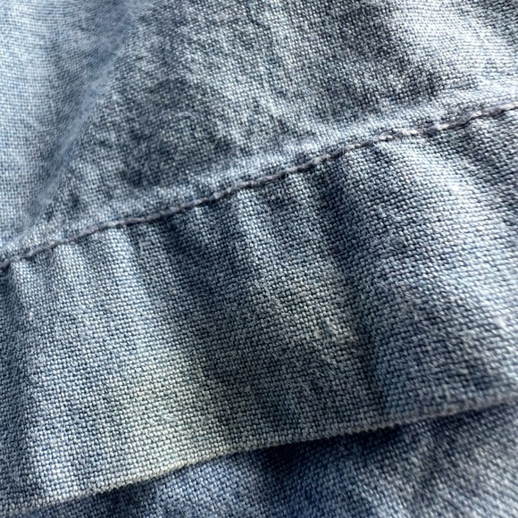 Women’s Lightweight Chambray denim shorts Cotton Jones Wear - Picture 5 of 5